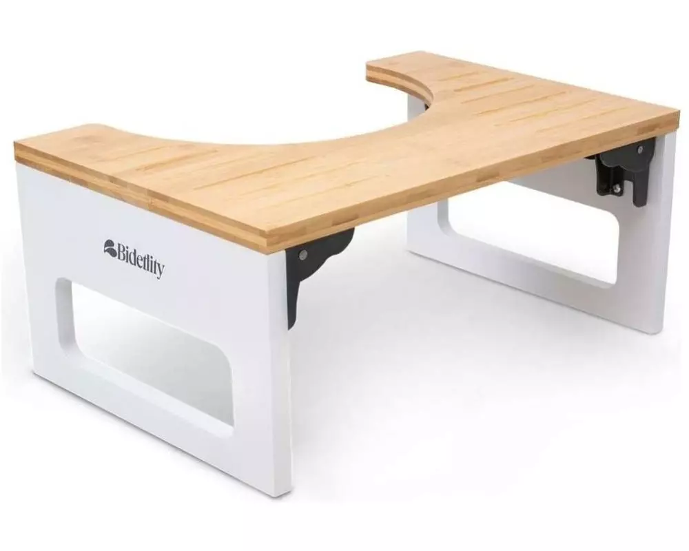 Bidetlity Toilettenhocker, Weiss