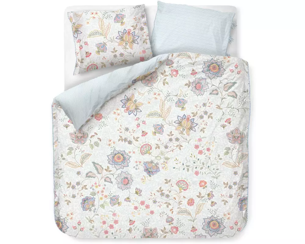 PIP Studio Duvetbezug Mumbai Morning 160 x 210 cm, Light Blue