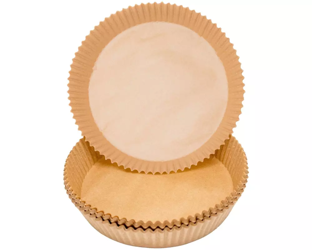 Nerthus Rundes Backpapier für Airfryer 20 cm, 100 Stück
