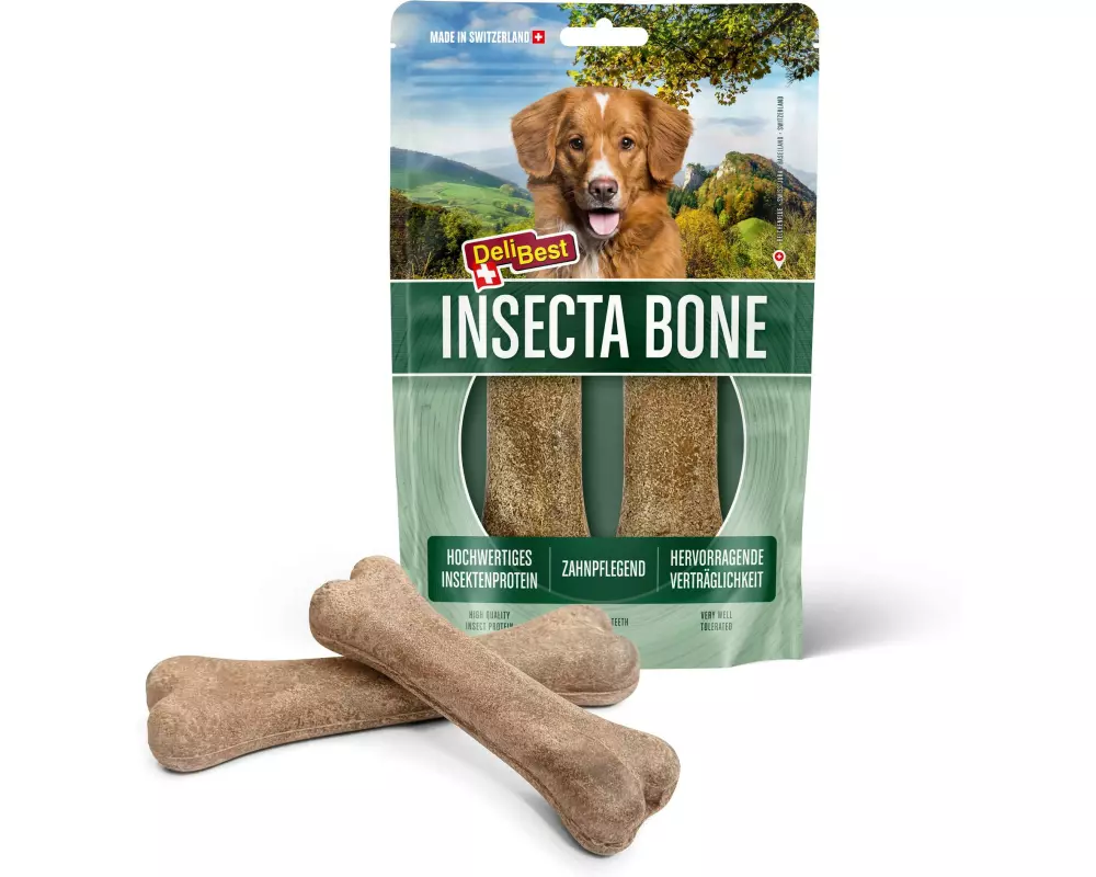 DeliBest Kauartikel InsectaBone 2 x 100 g