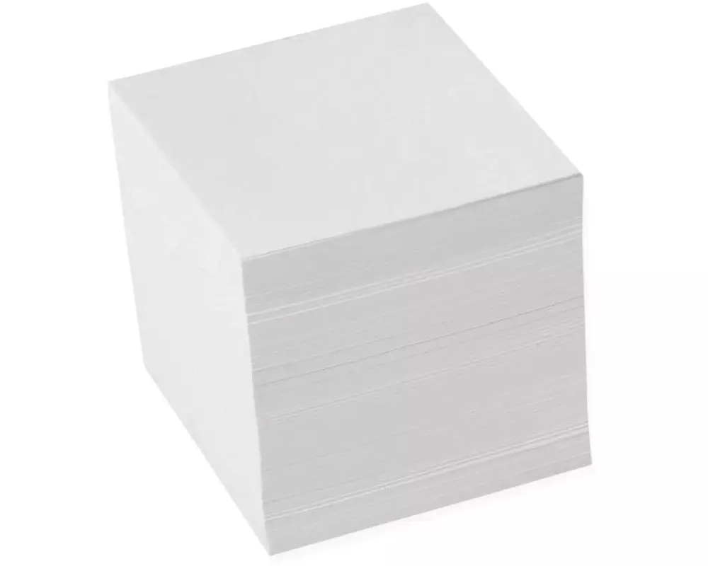 Büroline Notizzettel 98 x 98 mm Weiss, blanko, 700 Blatt