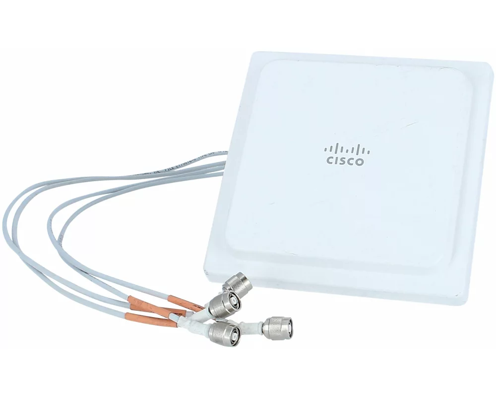 Cisco 2.4G 2 dBi/5G 4 dBi Ceiling Omni Ant 4-port RP-TNC Self ID