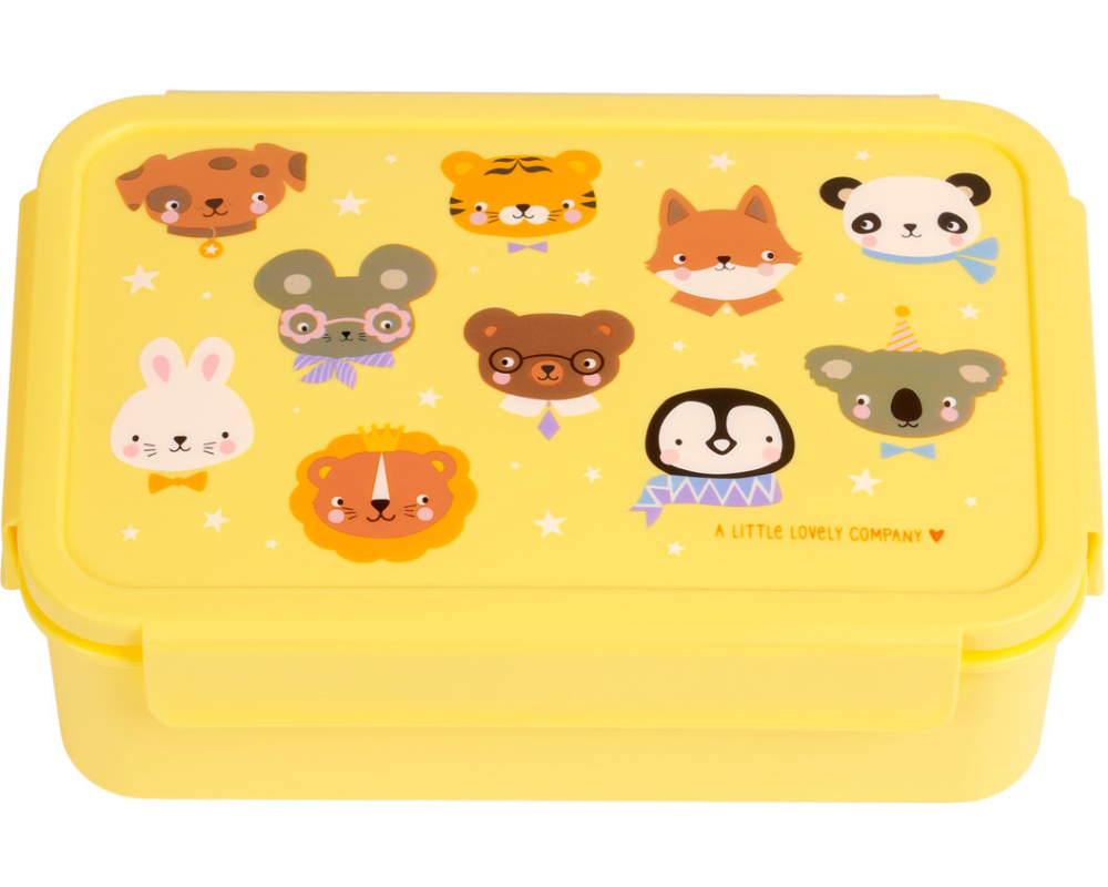 ALLC Lunch Box 22x7x14.5cm BBAFYE77 Animal Friends