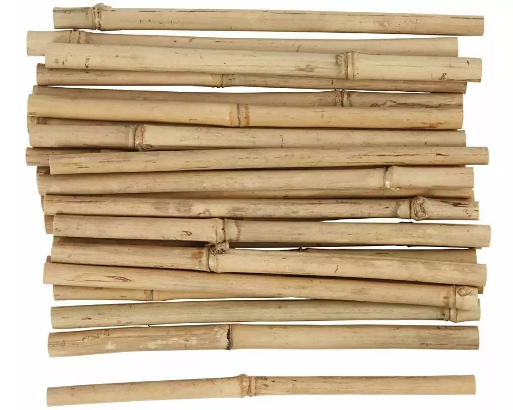 Creativ Company Naturmaterialien Bambusstock 30 Stück