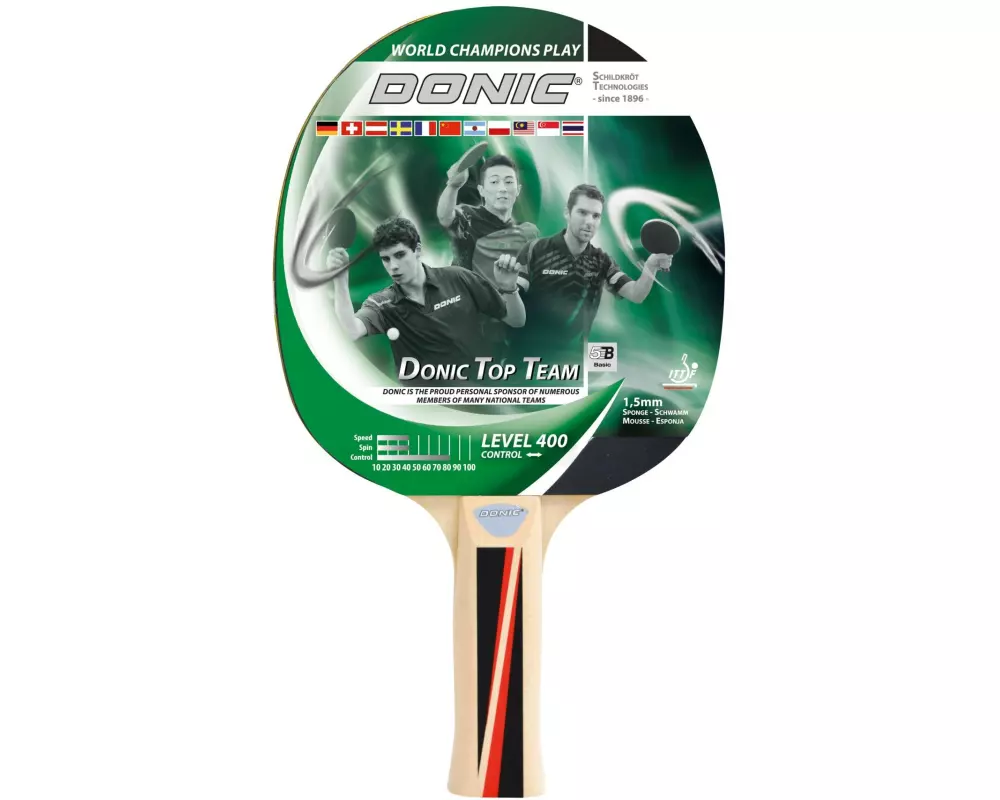 DONIC Schildkröt Tischtennisschläger Top Team 400