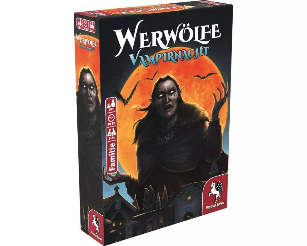Pegasus Spiele Partyspiel Werwölfe – Vampirnacht