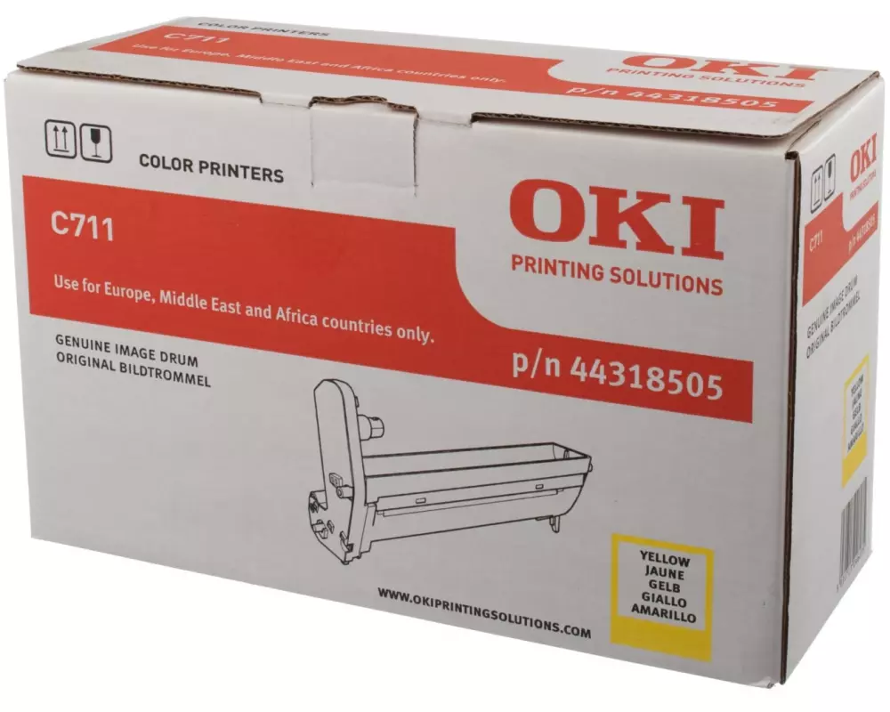 OKI Trommel 44318505 Yellow