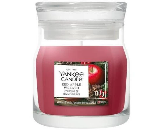 Yankee Candle Signature Duftkerze Red Apple Wreath Signature Small Jar