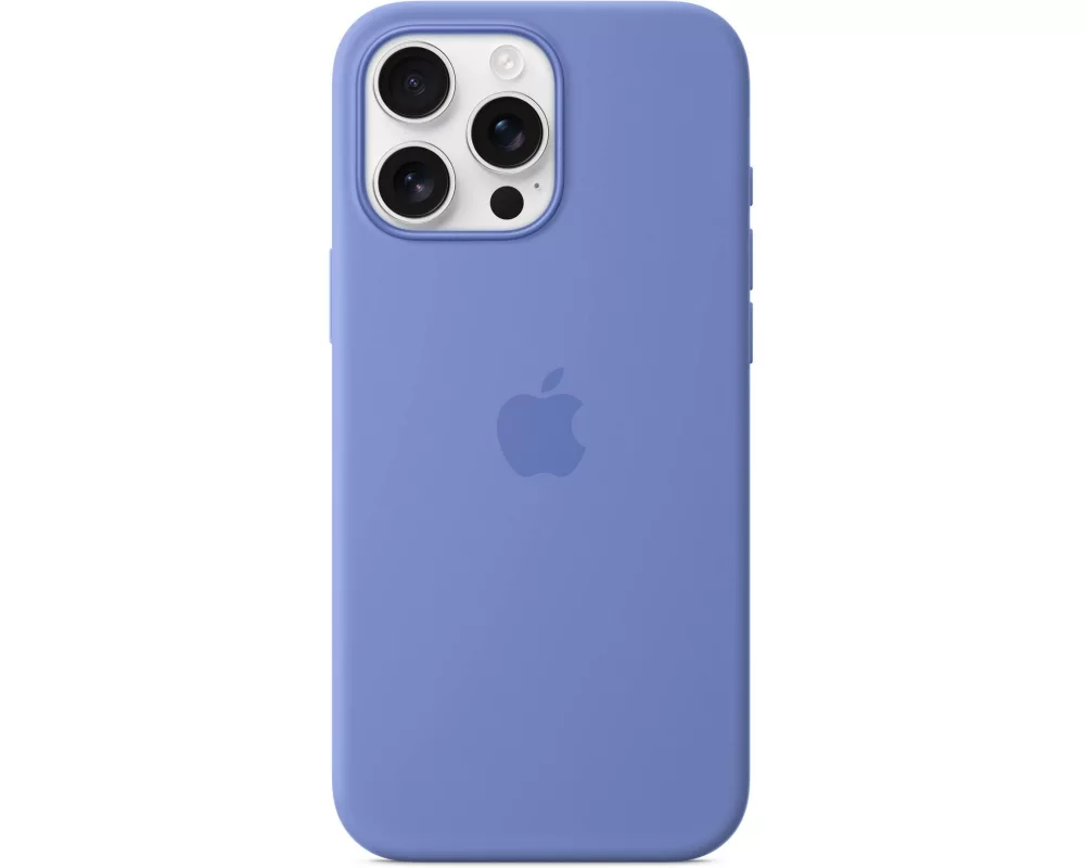 Apple Silicone Case mit MagSafe iPhone 16 Pro Max Periwinkle