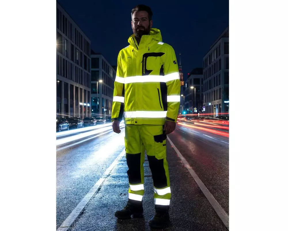 ACE ACE Constructor Hi-Viz Regenjacke