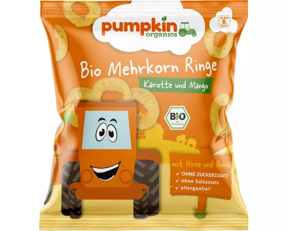 pumpkin organics Mehrkornringe 20 g