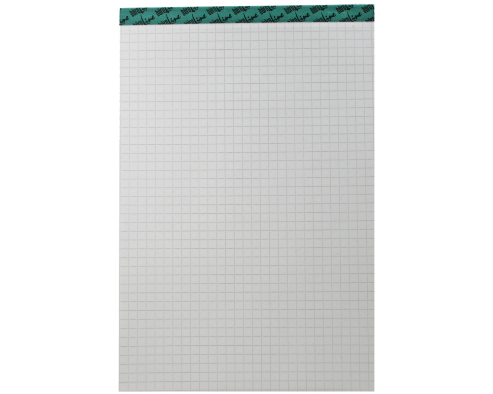 BÜROLINE Büroblock recycling A5 725271 kariert, 70g, 4mm 100 Blatt