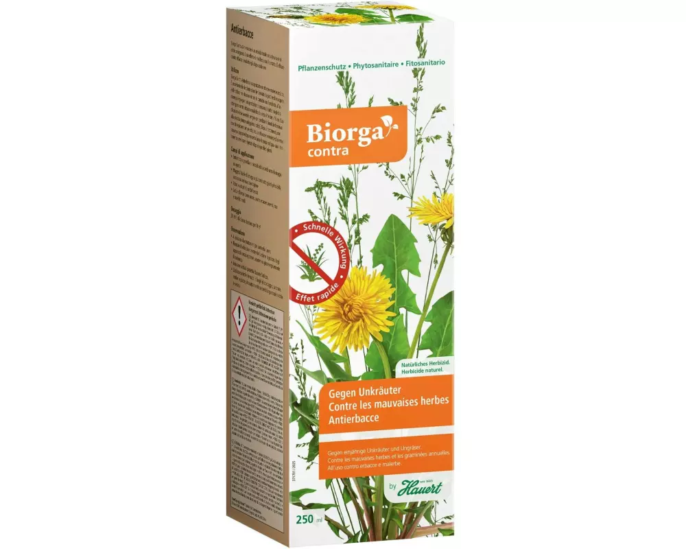Hauert Herbizid Biorga Contra gegen Unkräuter 250 ml