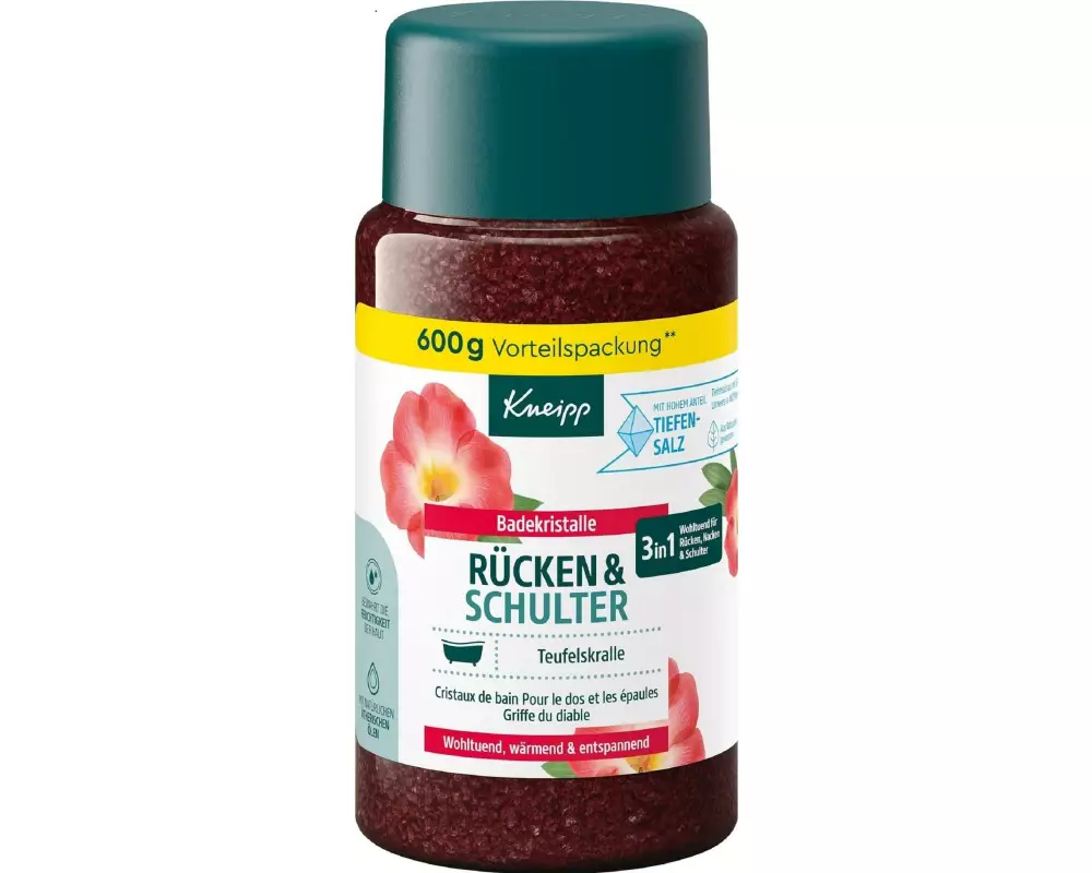 Kneipp Badekristalle Rücken Wohl 600 g