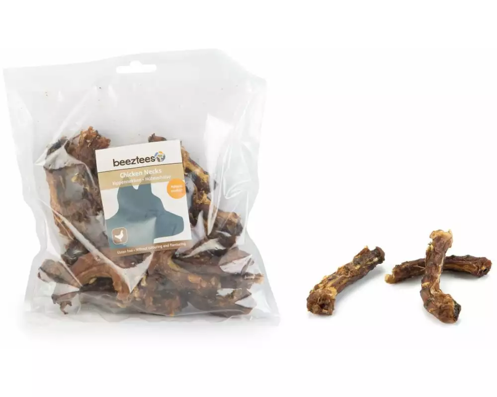 Beeztees Kausnack Hühnerhälse, 200 g