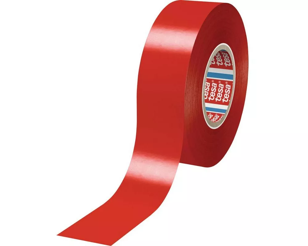 tesa Tesaflex 19 mm x 33 m, Rot