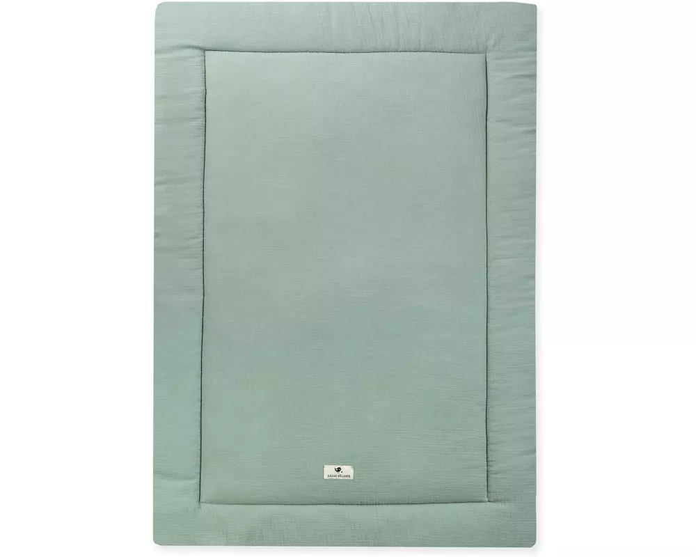 Julius Zöllner Krabbeldecke Musselin Grün 95 x 135 cm