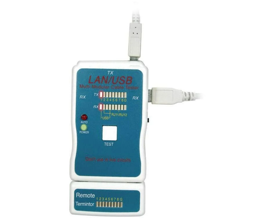 equip LAN-Tester RJ11/RJ12/RJ45