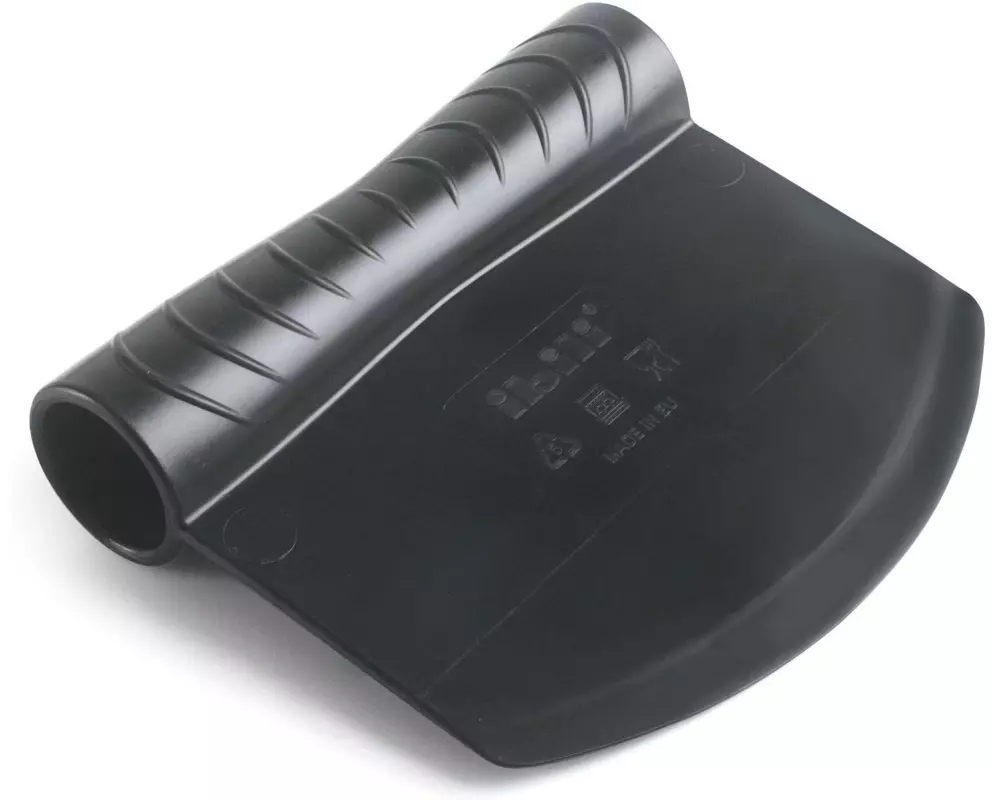 Ibili Teigschaber gewölbt Schwarz