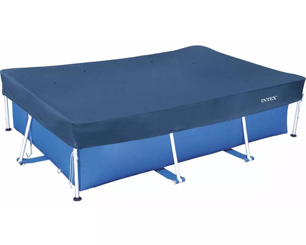 Intex Pool-Abdeckplane Allwetter-Deluxe 3 m x 2 m, Dunkelblau