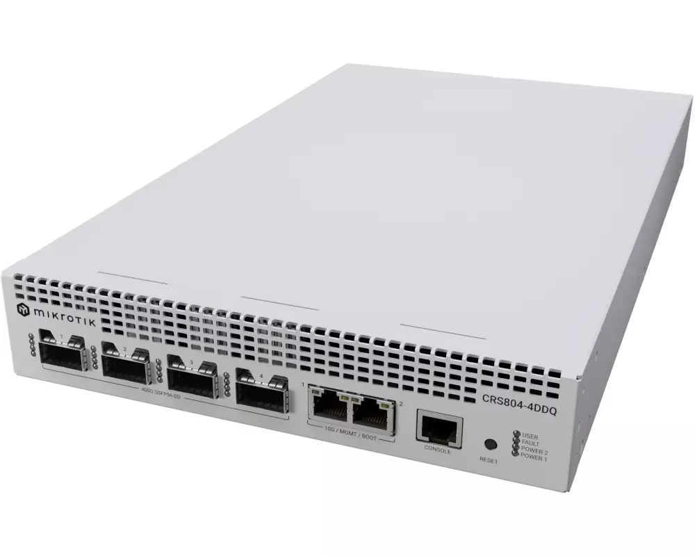 MikroTik Switch CRS804-4DDQ-HRM 6 Port