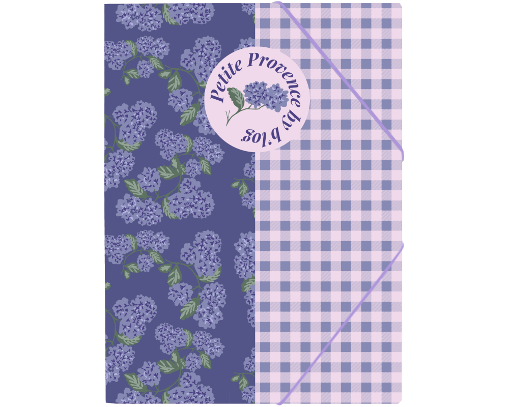 ANCOR Gummibandmappe A4 130270 B'Log Provence