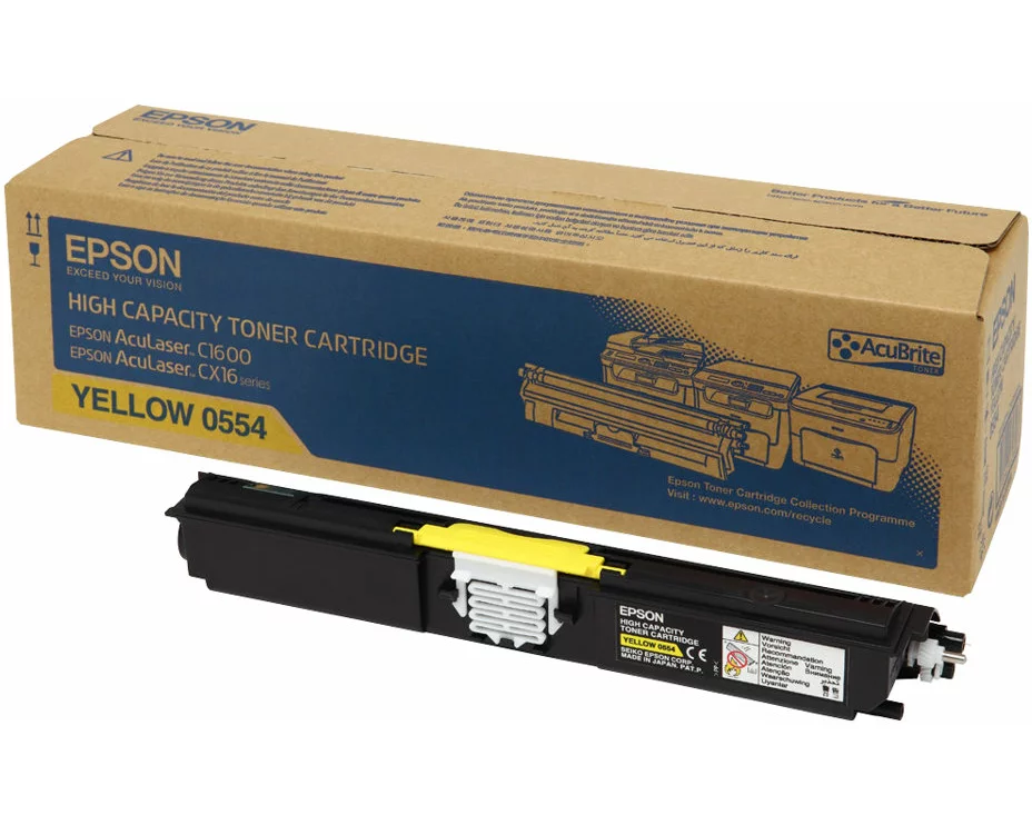 Epson Aculaser C1600/ CX16 Toner yellow high Capacity 2.700 pages