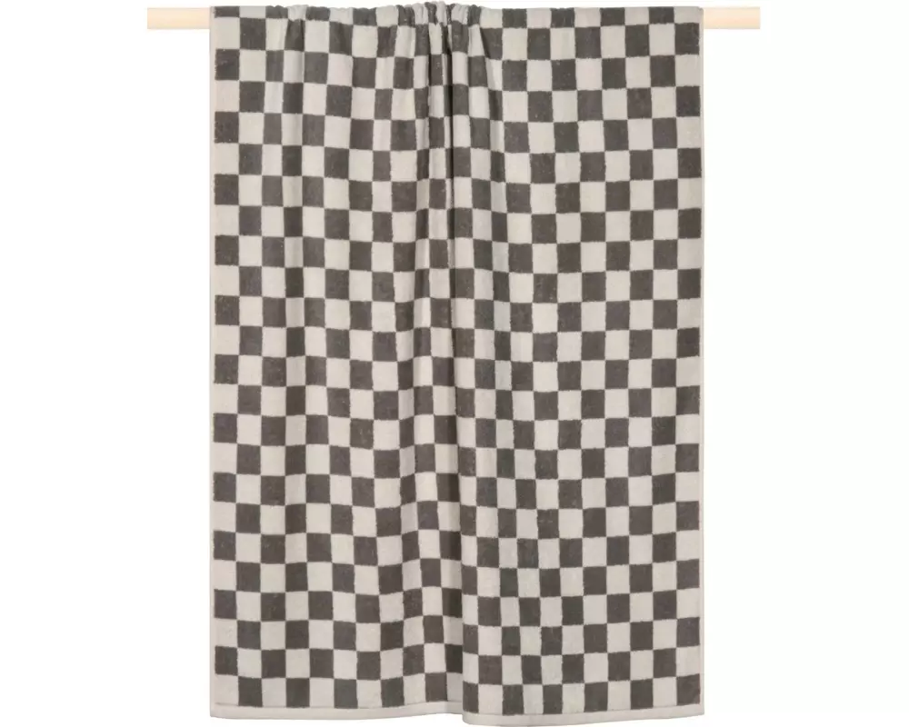 pad Duschtuch Chess 100 x 180 cm, Charocal