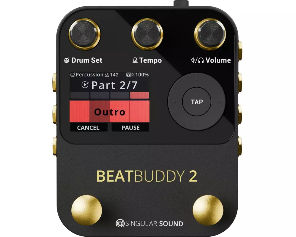 Singular Sound BeatBuddy 2 Schwarz