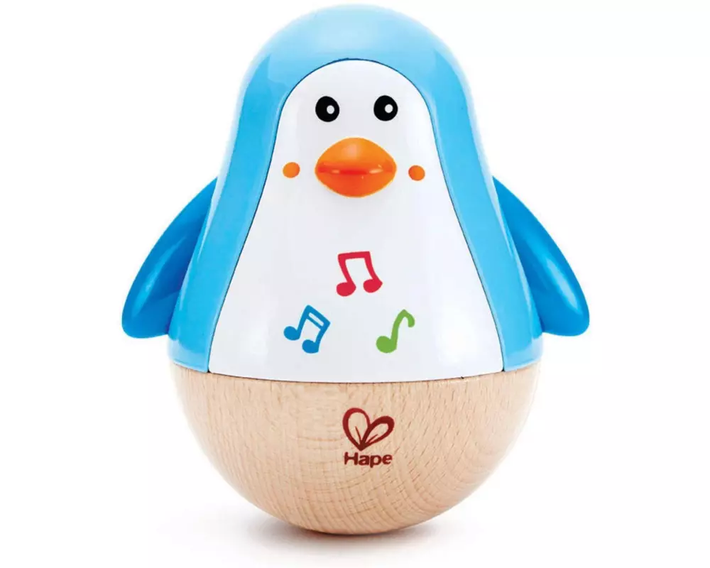 Hape Beschäftigungsspielzeug Stehauf-Pinguin