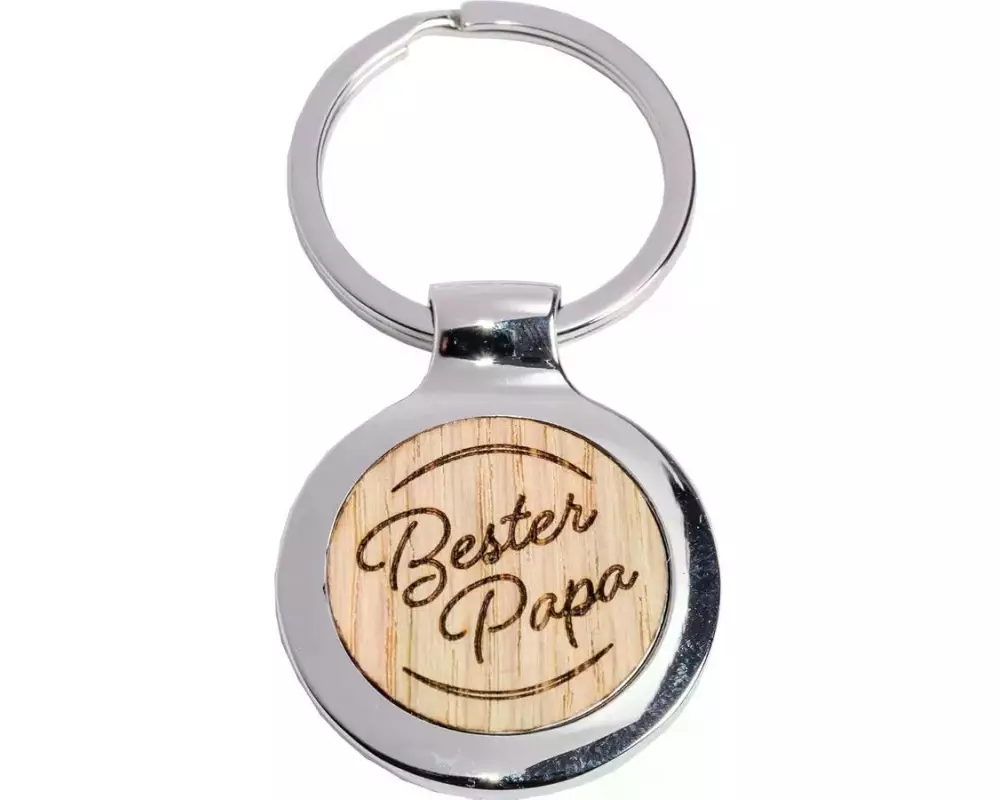 Roost Schlüsselanhänger Bester Papa 3.5 x 3.5 cm