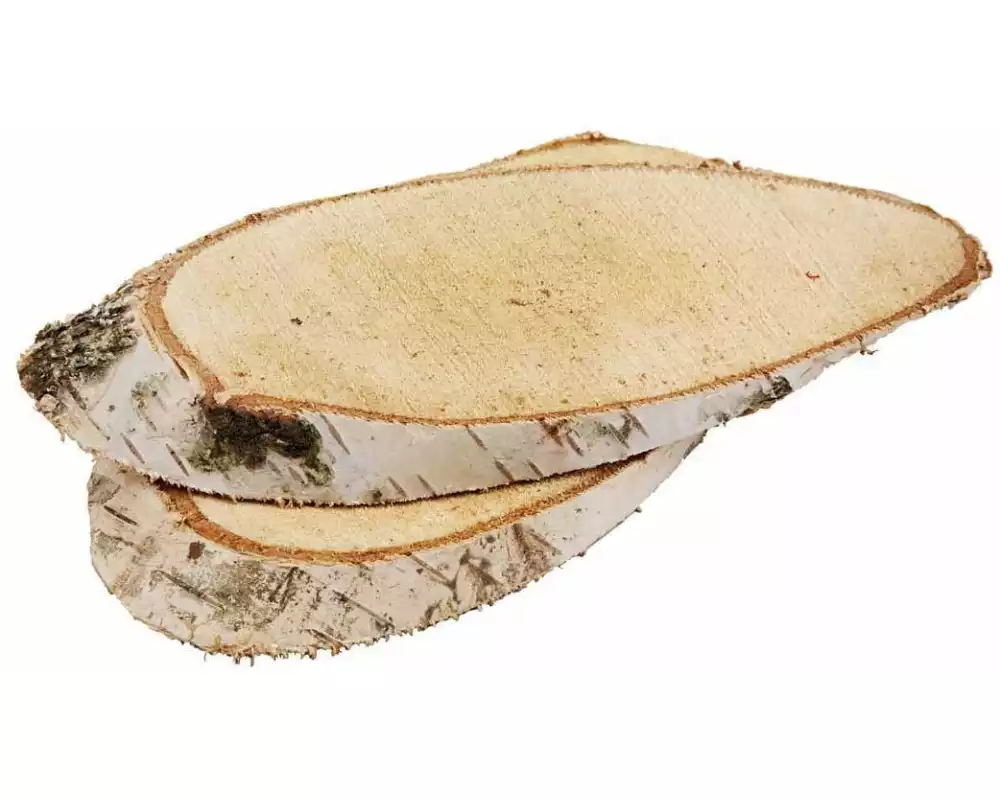 Creativ Company Holzscheiben rustikal 15 x 9 cm