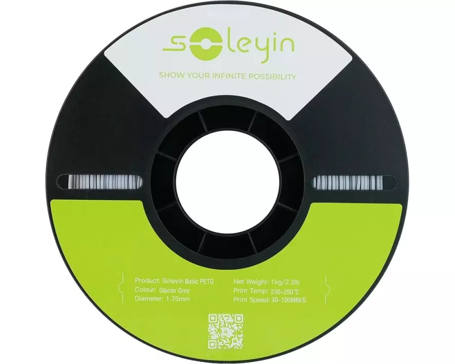 Creality Filament Soleyin PETG Grau 1.75 mm 1 kg