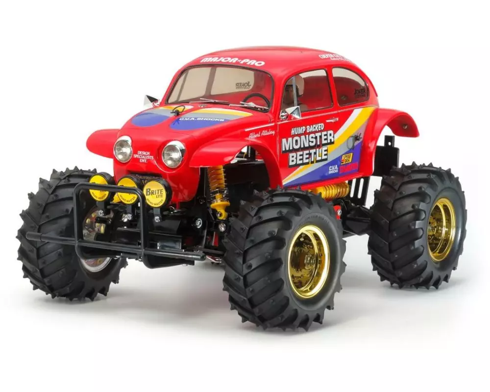 Tamiya Monster Truck Monster Beetle, RWD, Bausatz mit ESC, 1:10