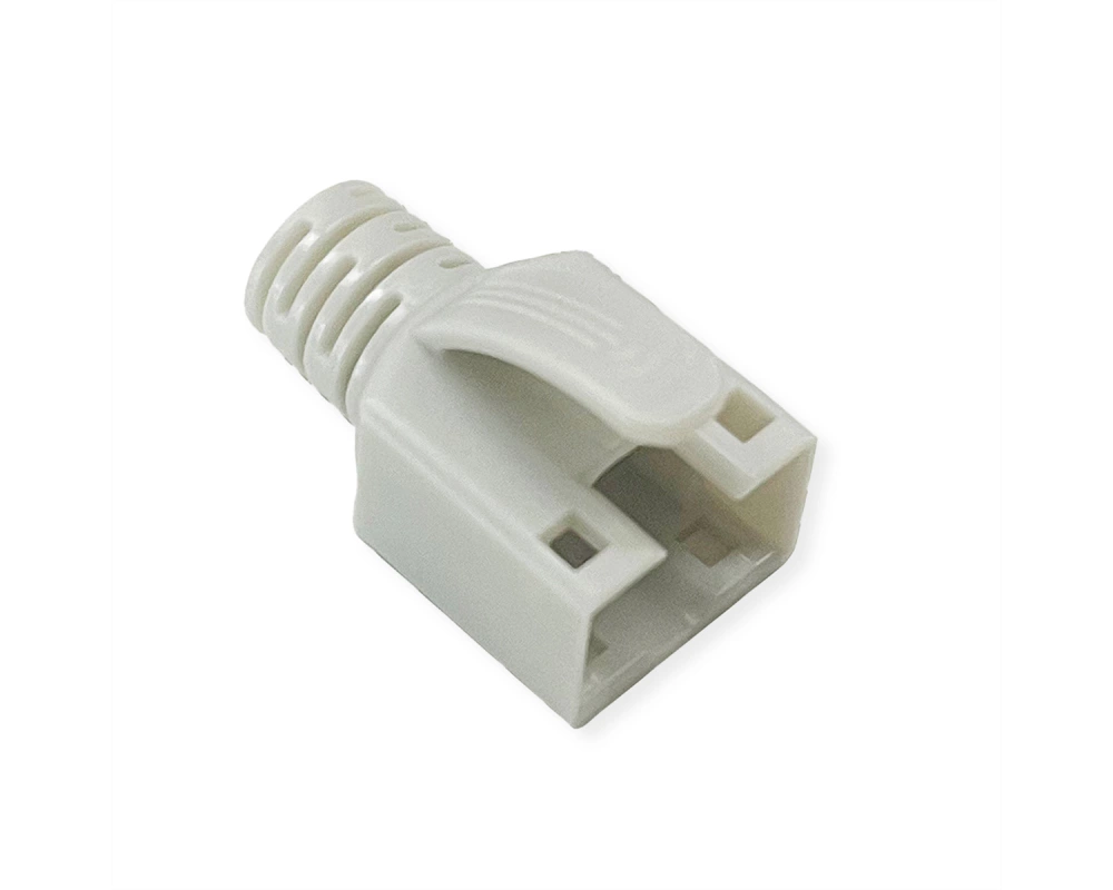ROLINE Knickschutztülle für RJ-45-Stecker 21.17.3095, 10 Stck, grau