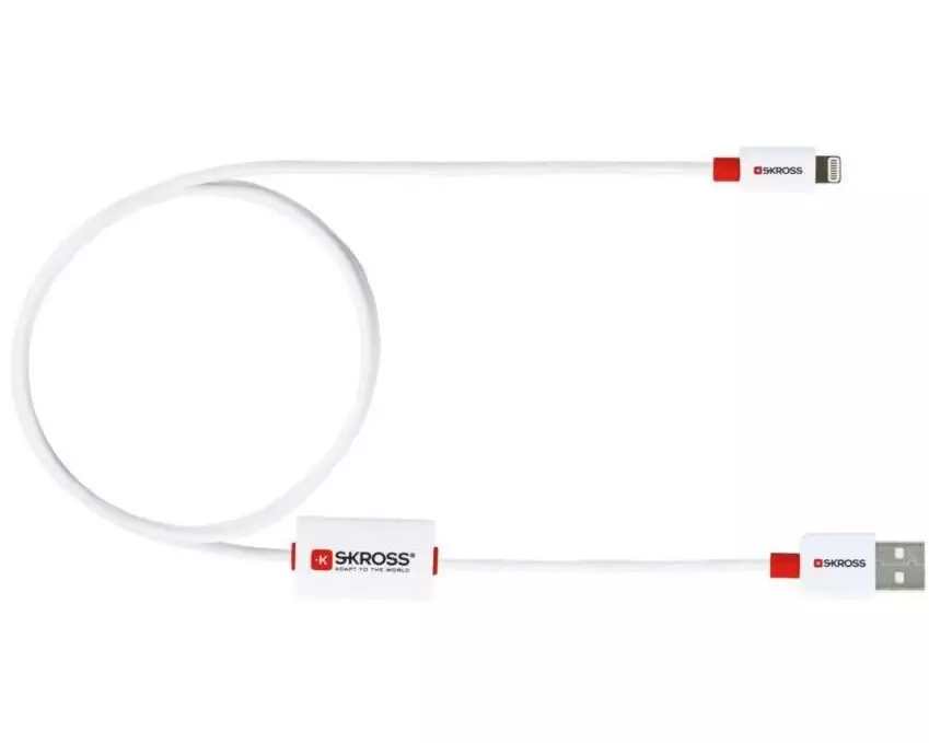 SKROSS BUZZ Alarm Cable Charge'n Sync USB A - Lightning 1 m