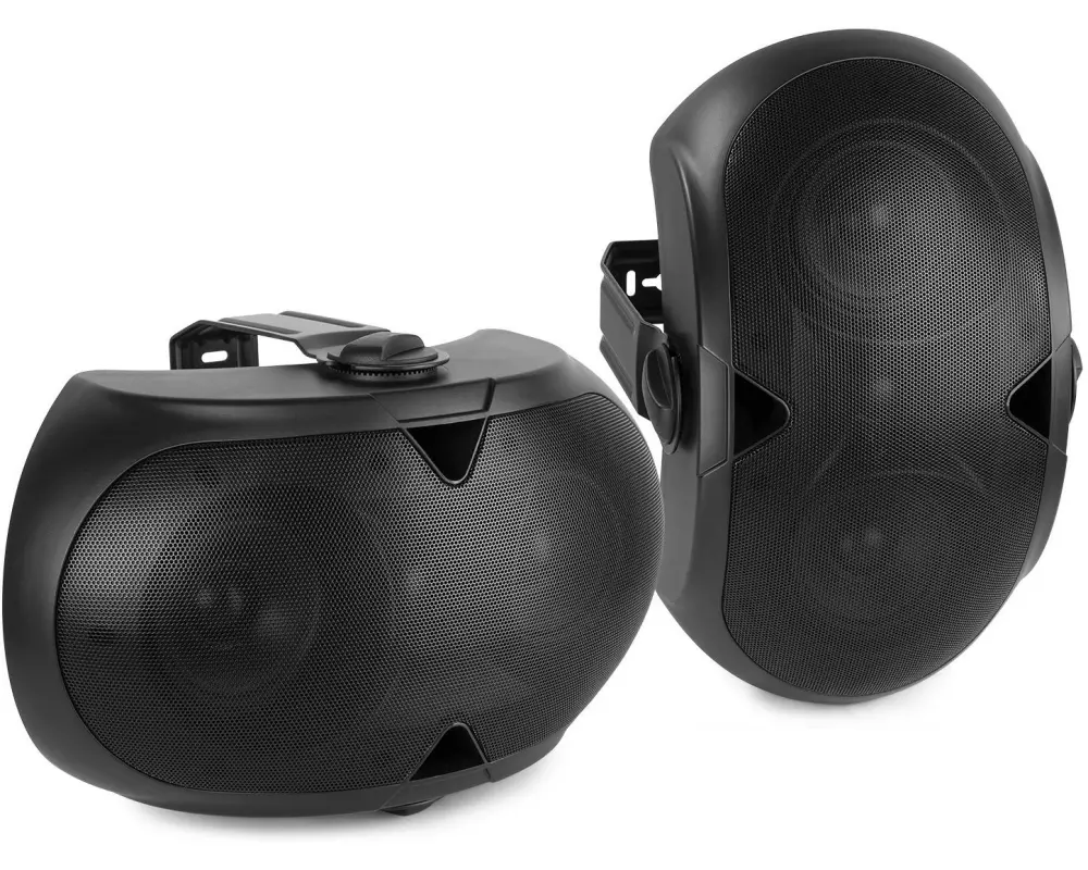 Power Dynamics Installationslautsprecher BE42B Set Schwarz