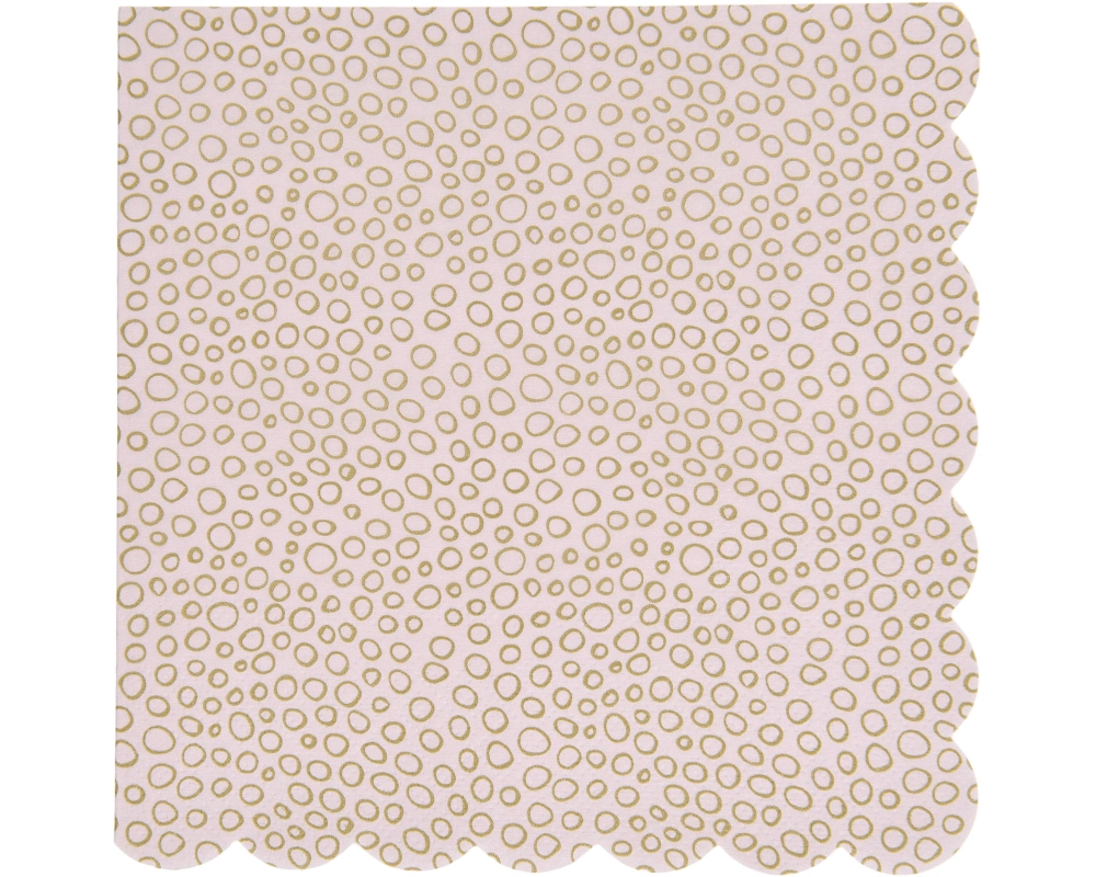 RICO DESIGN Servietten 32x31.5cm 401284 Bubbles 20 Stück
