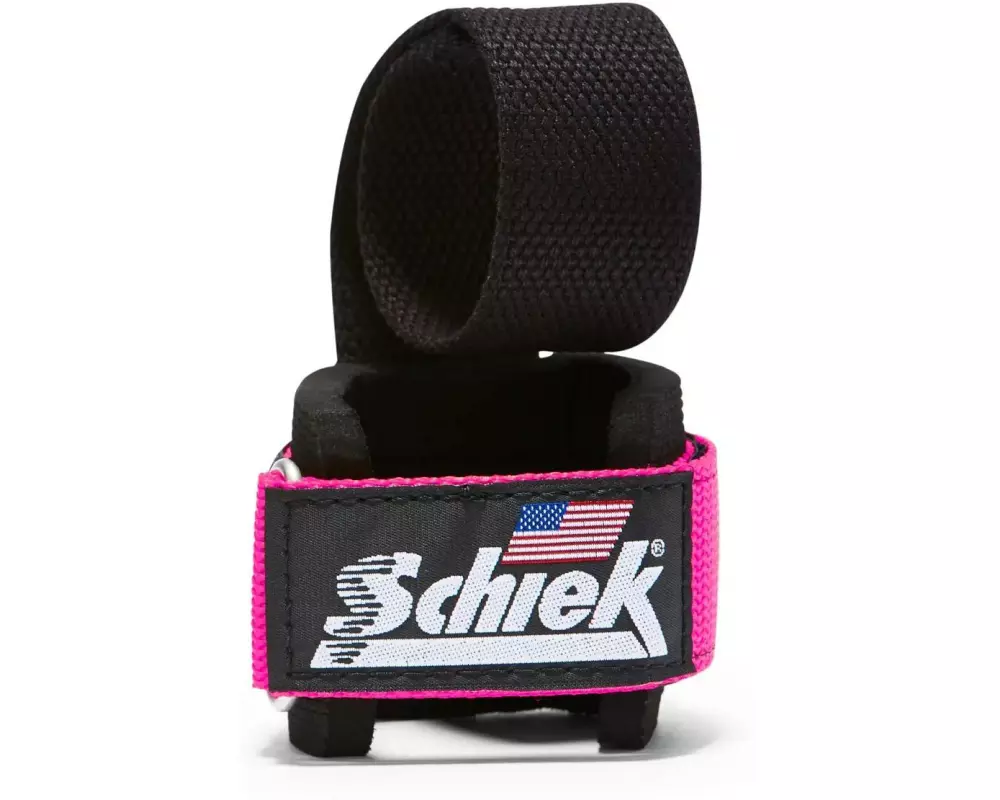 Schiek Sports Deluxe Powerlifting Zughilfen, Rosa One Size