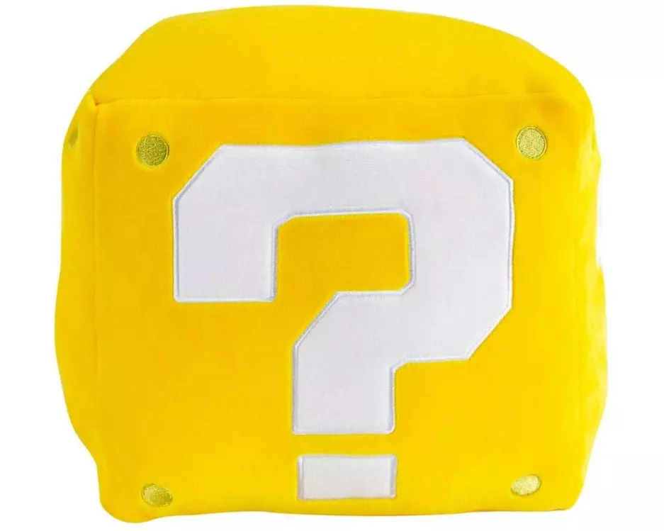 Tomy Plüsch Super Mario Mocchi-Mocchi Fragezeichenblock