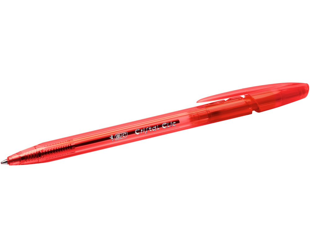 BIC Kugelschr. Cristal Clic 1mm 850734 rot 20 Stück