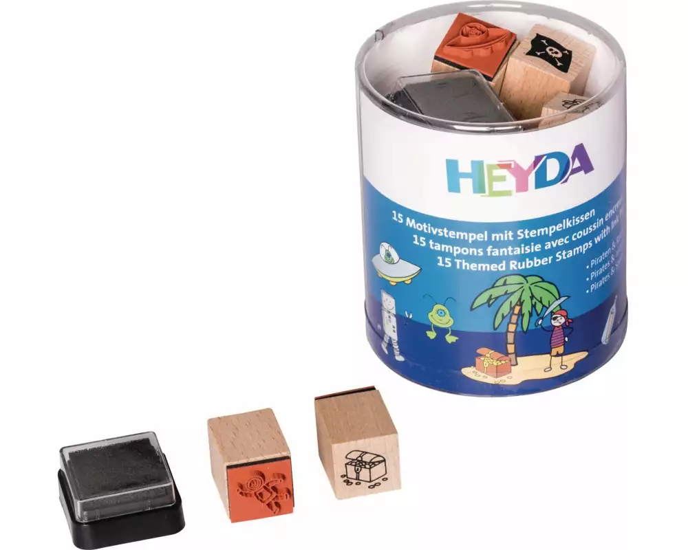 Heyda Stempelset Piraten u. Raumfahrt