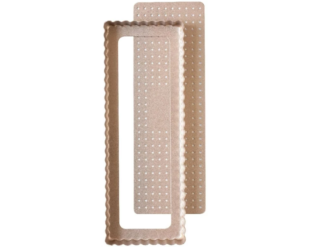 Decora Backform Rose Gold Line Tarteform Lochboden