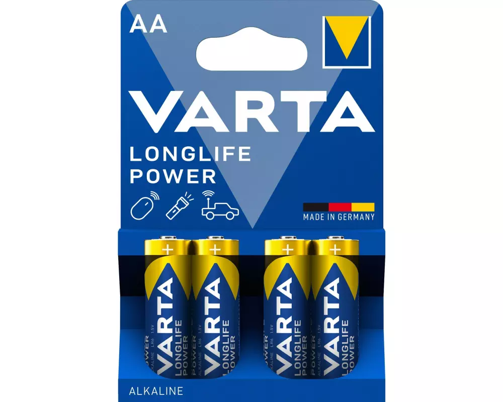 Varta Batterie Longlife Power AA , 4 Stück