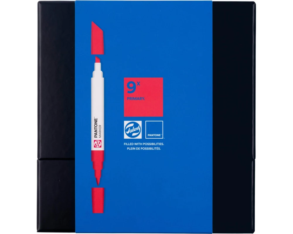Talens Pantone Marker Set 9x Primary