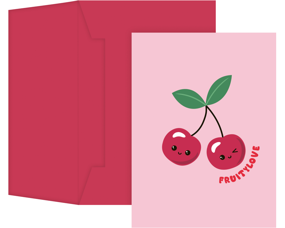 STEWO Geschenkkarte Yumi A6 2581507525 rosa