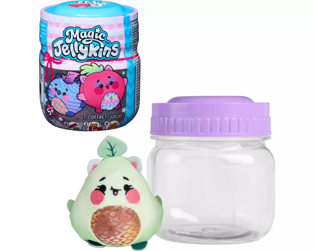 Spinmaster JAR Magic Jellykins Überraschung im Glas Mehrfarbig