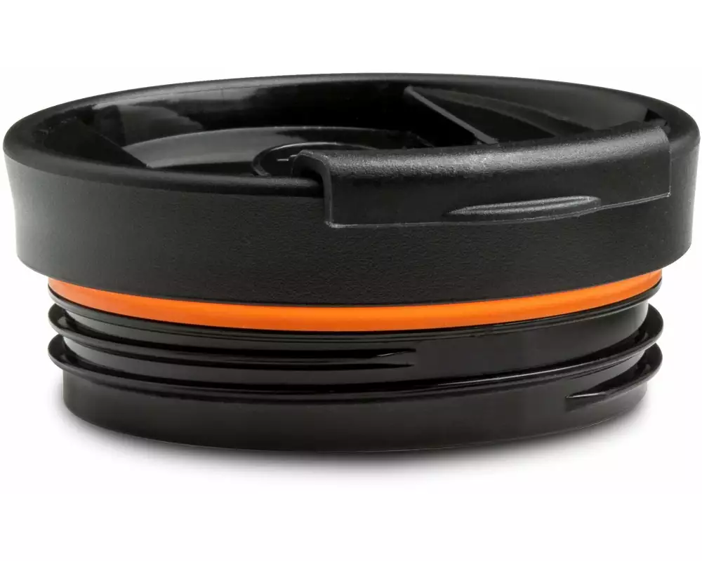 24Bottles Ersatzdeckel Sip&Go Schwarz/Orange