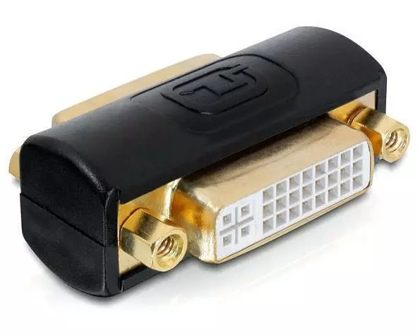 Delock Gender/Invertieradapter f-f DVI-I - DVI-I