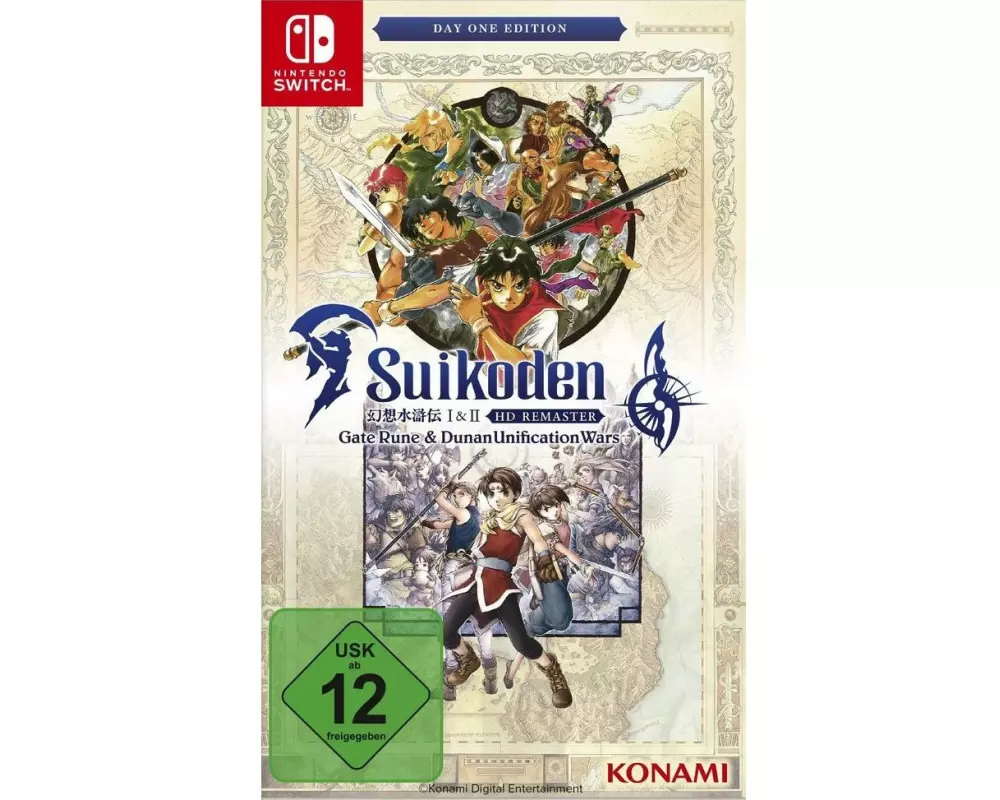 KONAMI Suikoden 1 + 2 HD Remaster – Day 1 Edition [NSW] (D) (Box)